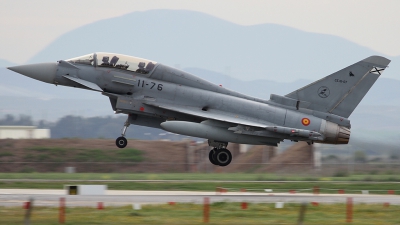 Photo ID 219772 by Fernando Sousa. Spain Air Force Eurofighter CE 16 Typhoon EF 2000T, CE 16 07