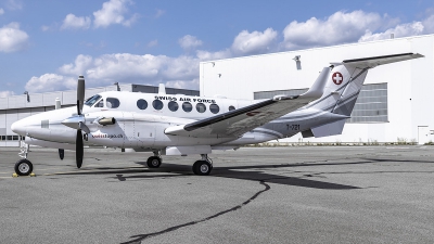 Photo ID 219837 by Matthias Becker. Switzerland Air Force Beech Super King Air 350C B300C, T 721