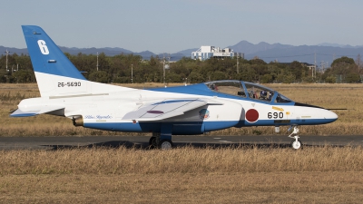 Photo ID 220016 by Chris Lofting. Japan Air Force Kawasaki T 4, 26 5690