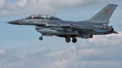 Photo ID 220039 by Rainer Mueller. Belgium Air Force General Dynamics F 16BM Fighting Falcon, FB 22