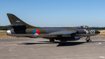 Photo ID 220082 by Jan Eenling. Netherlands Air Force Hawker Hunter F4, N 122