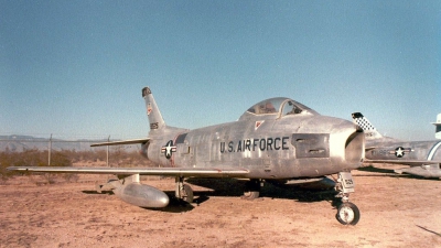 Photo ID 2833 by Ted Miley. USA Air Force North American F 86H Sabre, 53 1525