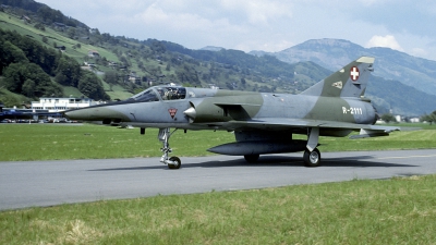 Photo ID 221261 by Joop de Groot. Switzerland Air Force Dassault Mirage IIIRS, R 2111