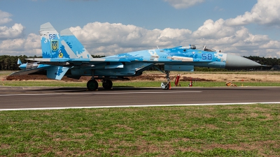 Photo ID 221283 by Jan Eenling. Ukraine Air Force Sukhoi Su 27P1M,  