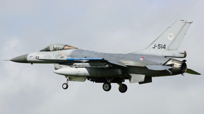Photo ID 221446 by Arie van Groen. Netherlands Air Force General Dynamics F 16AM Fighting Falcon, J 514