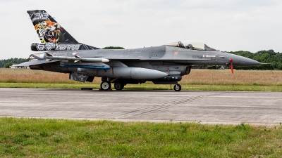 Photo ID 221854 by Jan Eenling. Netherlands Air Force General Dynamics F 16AM Fighting Falcon, J 196