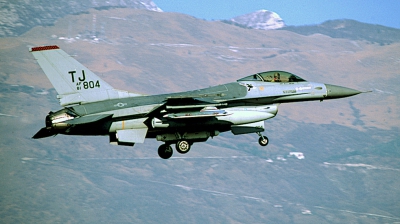 Photo ID 221963 by Giuseppe Tonelotto. USA Air Force General Dynamics F 16A Fighting Falcon, 81 0804