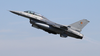Photo ID 222430 by Milos Ruza. Belgium Air Force General Dynamics F 16BM Fighting Falcon, FB 22