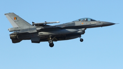 Photo ID 222924 by Manuel Fernandez. Belgium Air Force General Dynamics F 16AM Fighting Falcon, FA 107