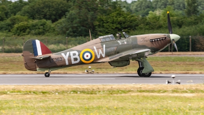 Photo ID 223228 by Jan Eenling. UK Air Force Hawker Hurricane IIc, LF363