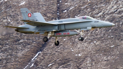 Photo ID 223448 by Agata Maria Weksej. Switzerland Air Force McDonnell Douglas F A 18C Hornet, J 5008