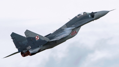 Photo ID 223670 by W.A.Kazior. Poland Air Force Mikoyan Gurevich MiG 29G 9 12A, 4104