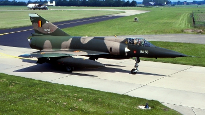 Photo ID 223949 by Gerrit Kok Collection. Belgium Air Force Dassault Mirage 5BA, BA50