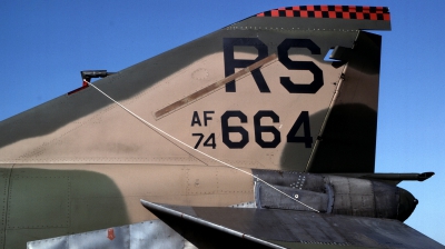 Photo ID 223951 by Alex Staruszkiewicz. USA Air Force McDonnell Douglas F 4E Phantom II, 74 0664