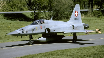 Photo ID 224048 by Joop de Groot. Switzerland Air Force Northrop F 5E Tiger II, J 3003