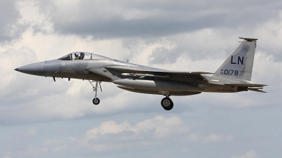 Photo ID 25745 by mark van der vliet. USA Air Force McDonnell Douglas F 15C Eagle, 86 0178