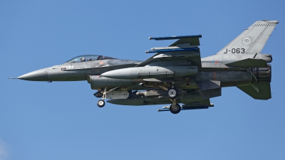 Photo ID 224088 by Rainer Mueller. Netherlands Air Force General Dynamics F 16AM Fighting Falcon, J 063