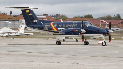 Photo ID 224450 by Montserrat Pin. Spain Police Beech Super King Air B200, EC GBB
