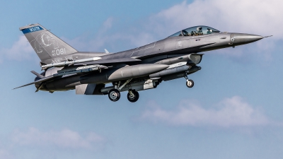 Photo ID 224689 by Jens Wiemann. USA Air Force General Dynamics F 16C Fighting Falcon, 96 0081