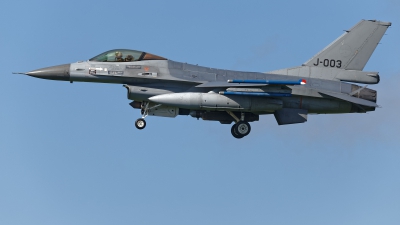 Photo ID 224973 by Rainer Mueller. Netherlands Air Force General Dynamics F 16AM Fighting Falcon, J 003