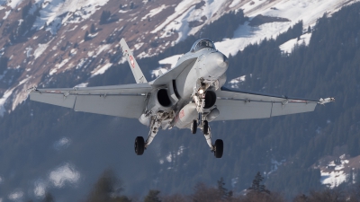 Photo ID 225185 by Luca Fahrni. Switzerland Air Force McDonnell Douglas F A 18C Hornet, J 5007