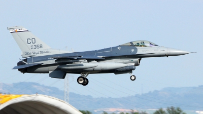 Photo ID 225339 by Manuel Fernandez. USA Air Force General Dynamics F 16C Fighting Falcon, 86 0358