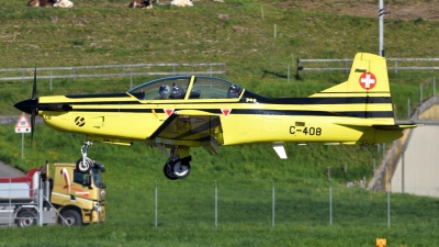 Photo ID 225469 by Fabio Radici. Switzerland Air Force Pilatus PC 9, C 408