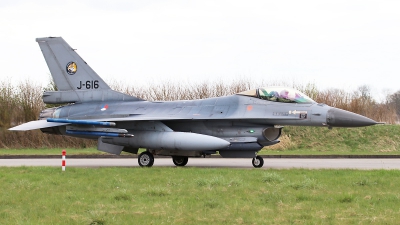 Photo ID 225560 by Mark Broekhans. Netherlands Air Force General Dynamics F 16AM Fighting Falcon, J 616