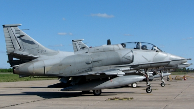 Photo ID 25840 by Martin Otero. Argentina Air Force Douglas TA 4AR Fightinghawk, C 904