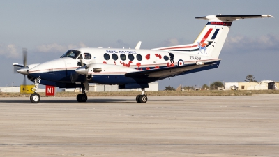Photo ID 225927 by Ray Biagio Pace. UK Air Force Beech Super King Air B200GT, ZK459