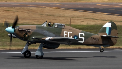 Photo ID 226323 by Thomas Ziegler - Aviation-Media. UK Air Force Hawker Hurricane IIc, PZ865