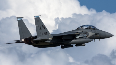 Photo ID 226576 by Thomas Ziegler - Aviation-Media. USA Air Force McDonnell Douglas F 15E Strike Eagle, 91 0315