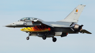 Photo ID 226650 by Carl Brent. Belgium Air Force General Dynamics F 16BM Fighting Falcon, FB 15