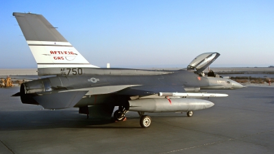 Photo ID 226772 by Gerrit Kok Collection. USA Air Force General Dynamics F 16A AFTI Fighting Falcon, 75 0750