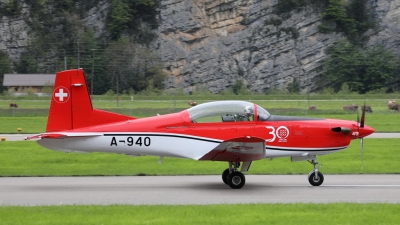 Photo ID 227067 by Sybille Petersen. Switzerland Air Force Pilatus NCPC 7 Turbo Trainer, A 940