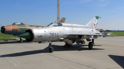 Photo ID 227358 by Milos Ruza. Czech Republic Air Force Mikoyan Gurevich MiG 21MA, 2614