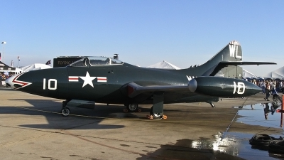 Photo ID 26004 by Tristan van der Vlugt. USA Marines Grumman F9F 2 Panther, 123652