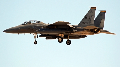 Photo ID 227532 by Richard de Groot. USA Air Force McDonnell Douglas F 15E Strike Eagle, 89 0505