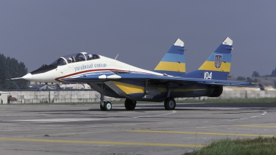 Photo ID 227681 by Chris Lofting. Ukraine Air Force Mikoyan Gurevich MiG 29UB 9 51, 104