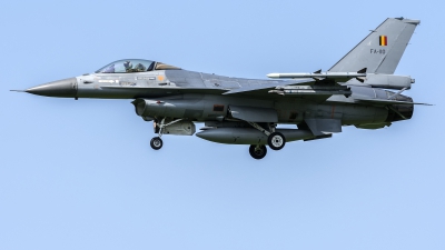 Photo ID 227807 by John. Belgium Air Force General Dynamics F 16AM Fighting Falcon, FA 110