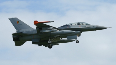 Photo ID 26068 by Toon Cox. Belgium Air Force General Dynamics F 16BM Fighting Falcon, FB 02