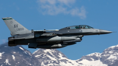 Photo ID 228664 by Thomas Ziegler - Aviation-Media. USA Air Force General Dynamics F 16D Fighting Falcon, 90 0800
