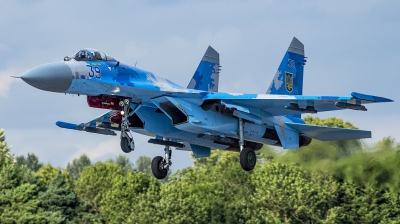 Photo ID 229470 by Stephen Cooper. Ukraine Air Force Sukhoi Su 27P1M,  