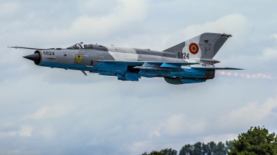 Photo ID 229473 by Stephen Cooper. Romania Air Force Mikoyan Gurevich MiG 21MF 75 Lancer C, 6824