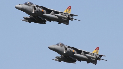 Photo ID 229577 by Paul Newbold. Spain Navy McDonnell Douglas EAV 8B Harrier II, VA 1B 37