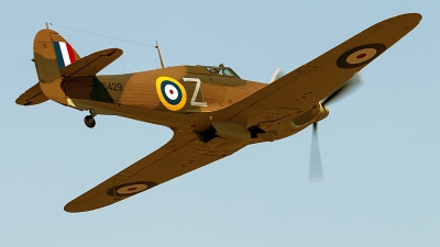 Photo ID 229656 by Aaron C. Rhodes. Private Flying Heritage Collection Hawker Hurricane XII, NX54FH