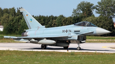 Photo ID 229847 by Carl Brent. Germany Air Force Eurofighter EF 2000 Typhoon S, 30 74