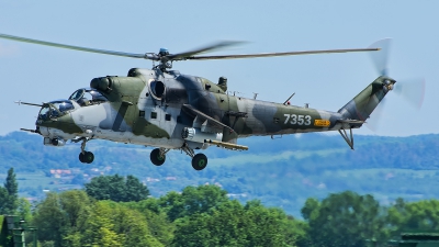 Photo ID 230157 by Radim Spalek. Czech Republic Air Force Mil Mi 35 Mi 24V, 7353