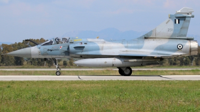 Photo ID 230236 by Stamatis Alipasalis. Greece Air Force Dassault Mirage 2000EG, 231