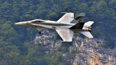 Photo ID 231515 by Ugo Pigozzi. Switzerland Air Force McDonnell Douglas F A 18C Hornet, J 5018